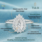 Pearlina Halo Royale Star Ring