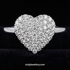 Forever Heart Diamond Ring