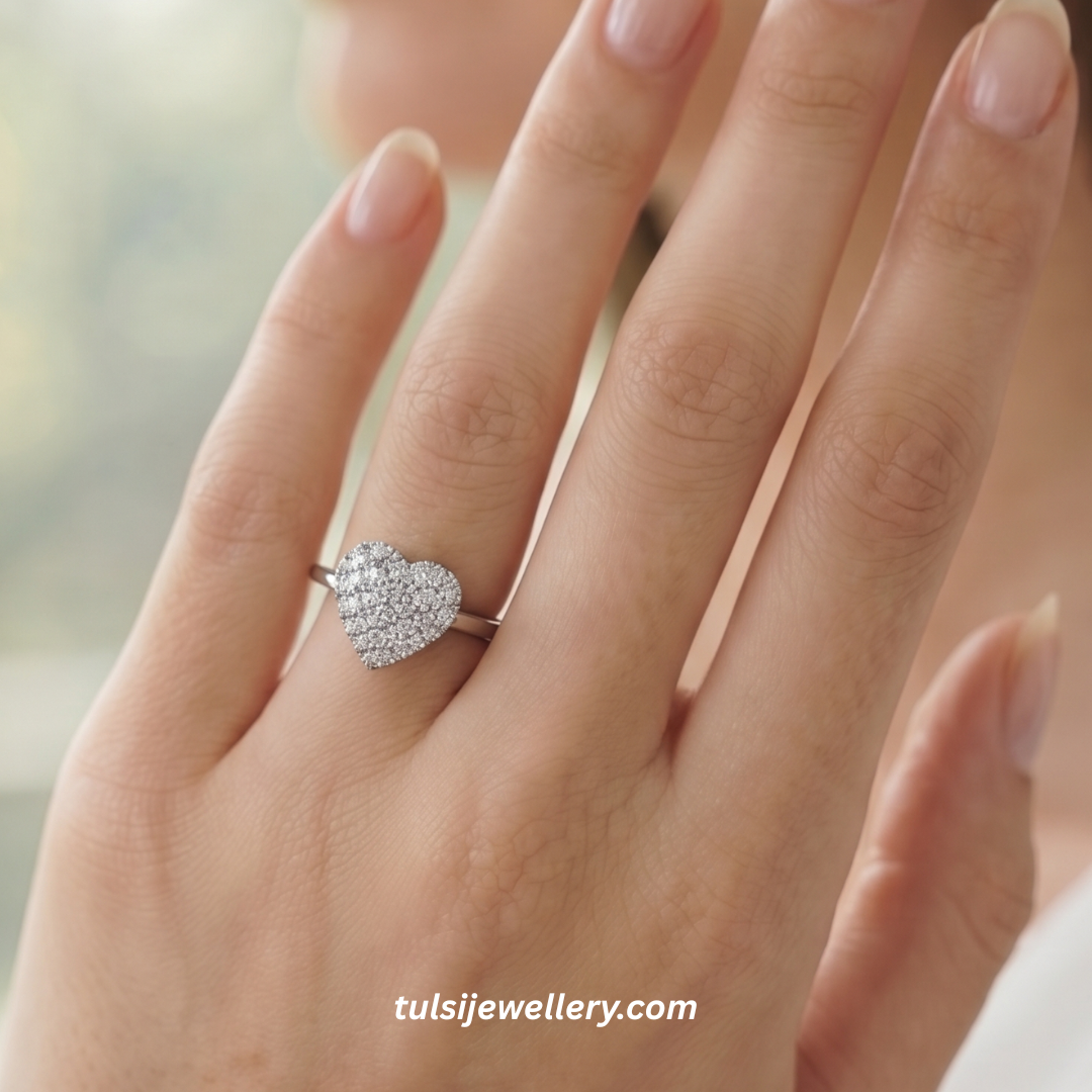 Forever Heart Diamond Ring