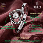 The Heart-Bound Solitaire Ring