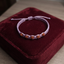 Divine 5-Bead Rudraksha Lavender Thread Bracelet / Rakhi