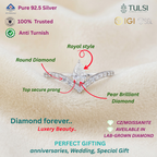 Pearluxe V-Crown Ring
