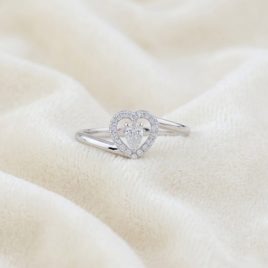 love Line halo ring