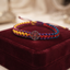 Divine Pure Silver Sri Yantra Multi-Color Thread Bracelet / Rakhi